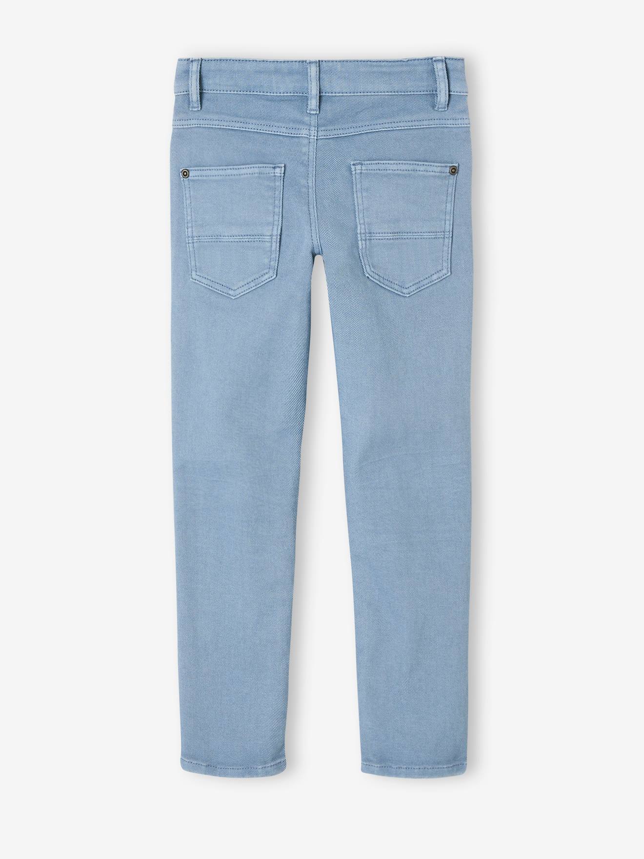 Calças MorphologiK Wide Slim Fit para meninos na cor chocolate