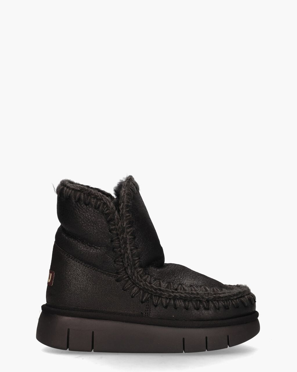 Mou Eskimo 18 Bounce Zwart Dames Enkelboots