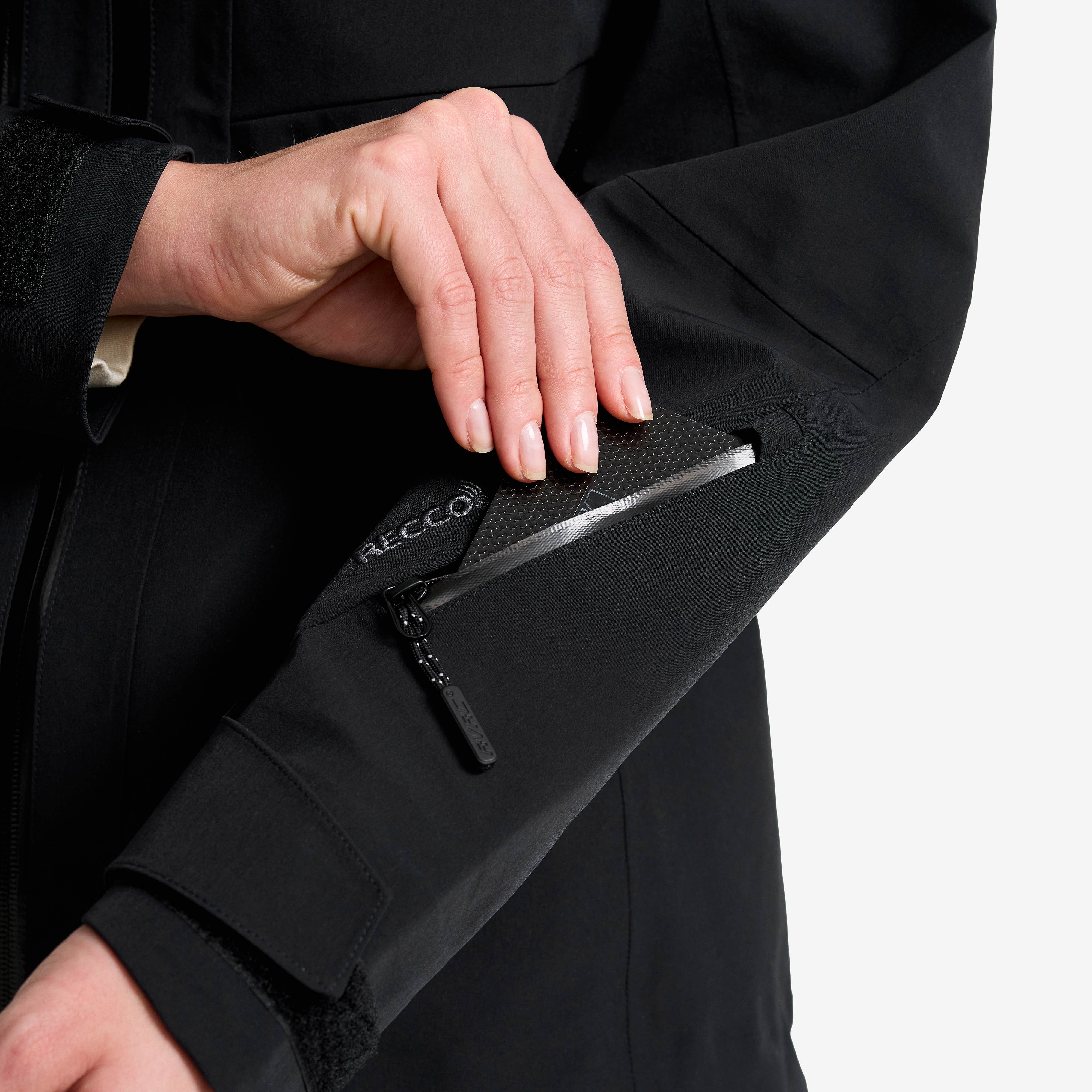 Cyclone 3L Shell Jacket Dame Black