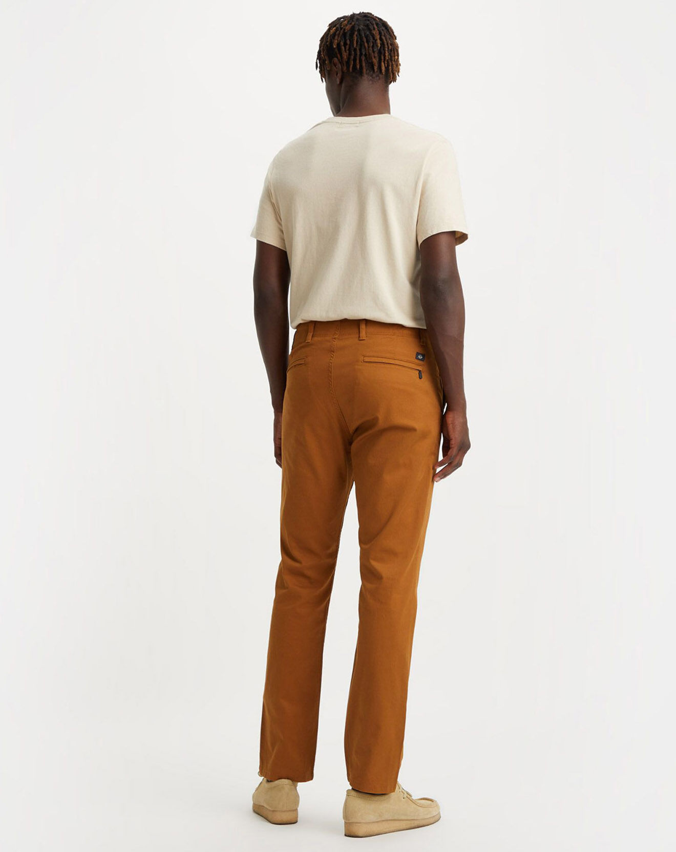 Dockers Pantalon Smart 360 Flex Alpha Slim marron clair