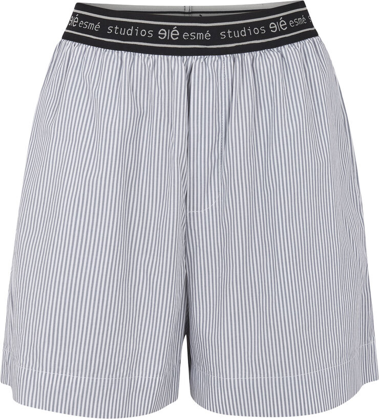 esmé studios ESRuby Shorts - GOTS Tradewinds stripes