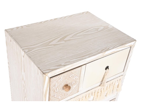 PEGANE - Chiffonnier, meuble de rangement en bois de sapin