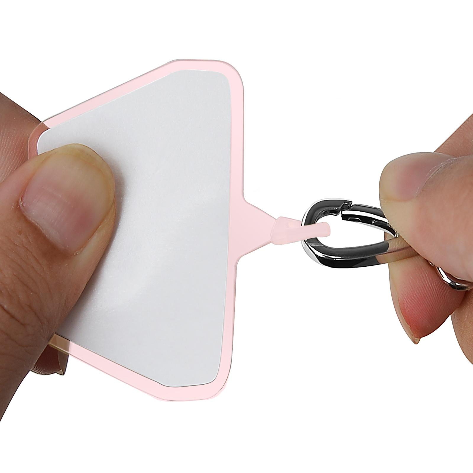 (2er Set) Universal Selbstklebende Einlagen für Necklace Umhängeband - Rosa