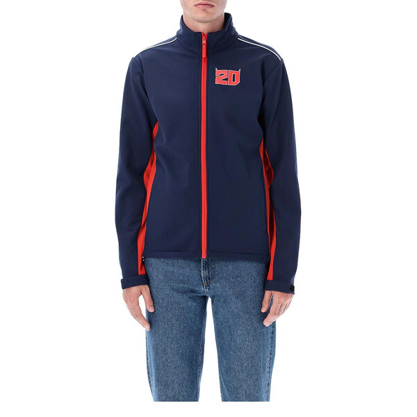 Fabio Quartararo - Veste softshell FQ20 Bleu / Rouge