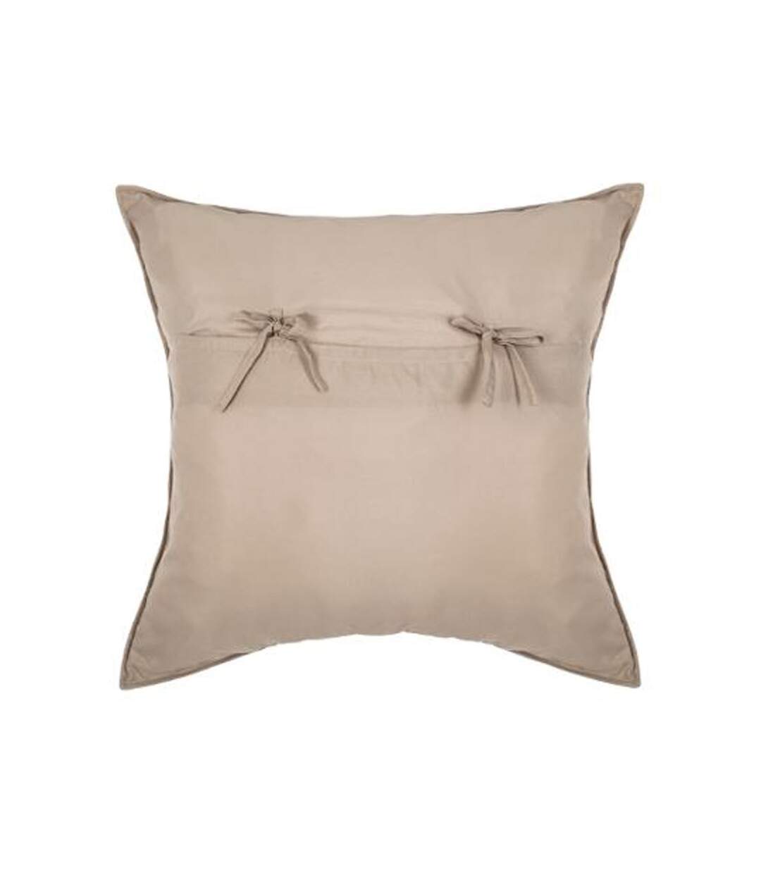 Dessus de Lit & 2 Taies Tréssé 240x260cm Beige