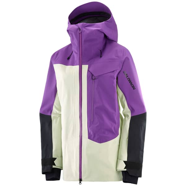 Veste de ski SALOMON MOON PATROL GORE-TEX JKT W ROYAL PURPLE/A