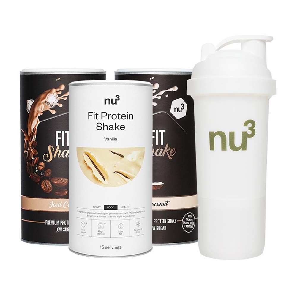 nu3 Fit Shake Probierpaket mit Smart Shaker