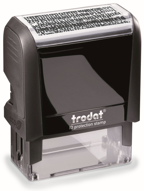 Trodat 4912 Datenschutzstempel, schwarz