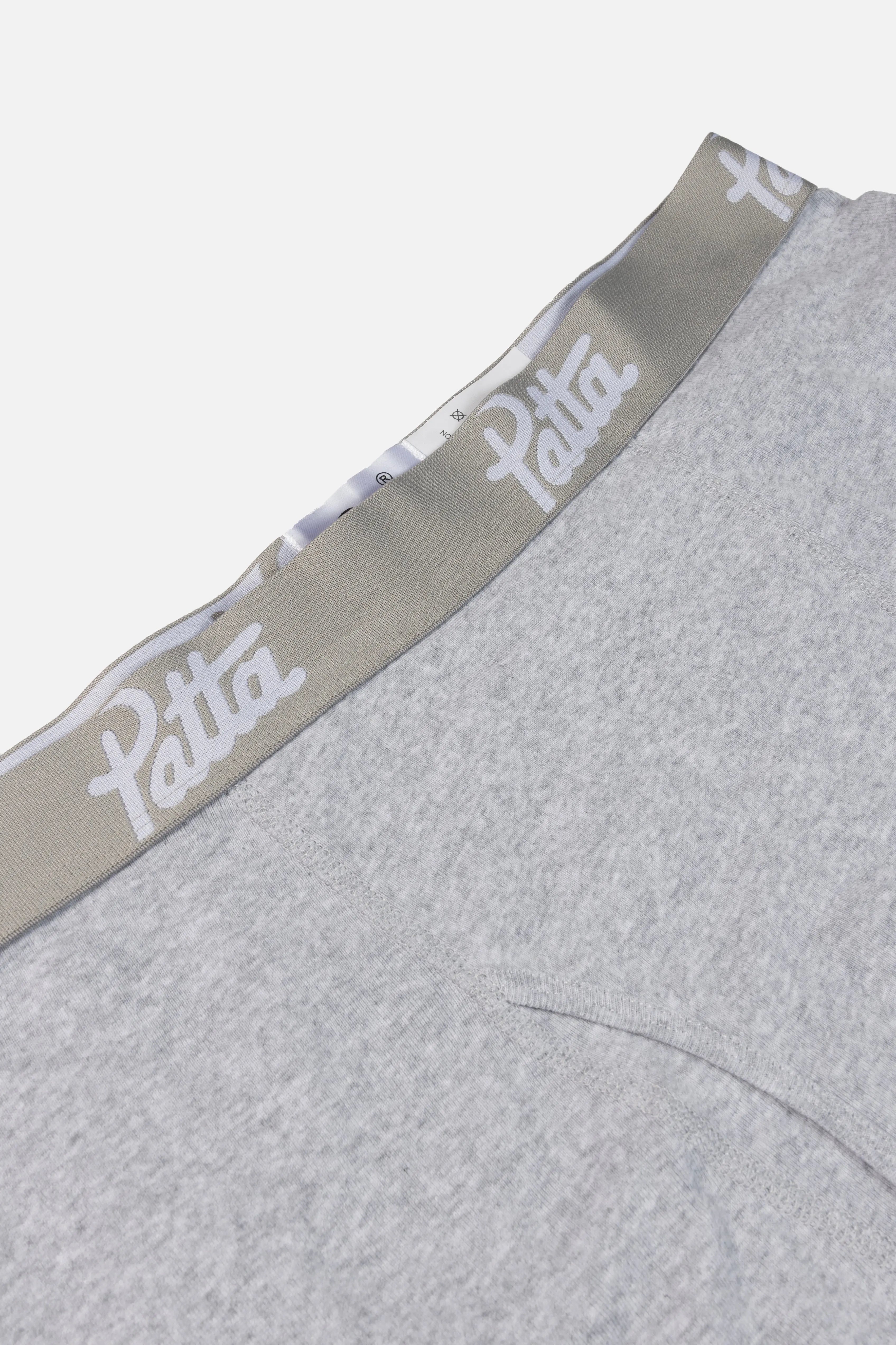 Patta Underwear Boxer Briefs 2-Pack (Melange Grey)