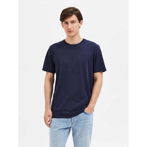 Selected Homme Aspen T-shirt, Navy Blazer, L