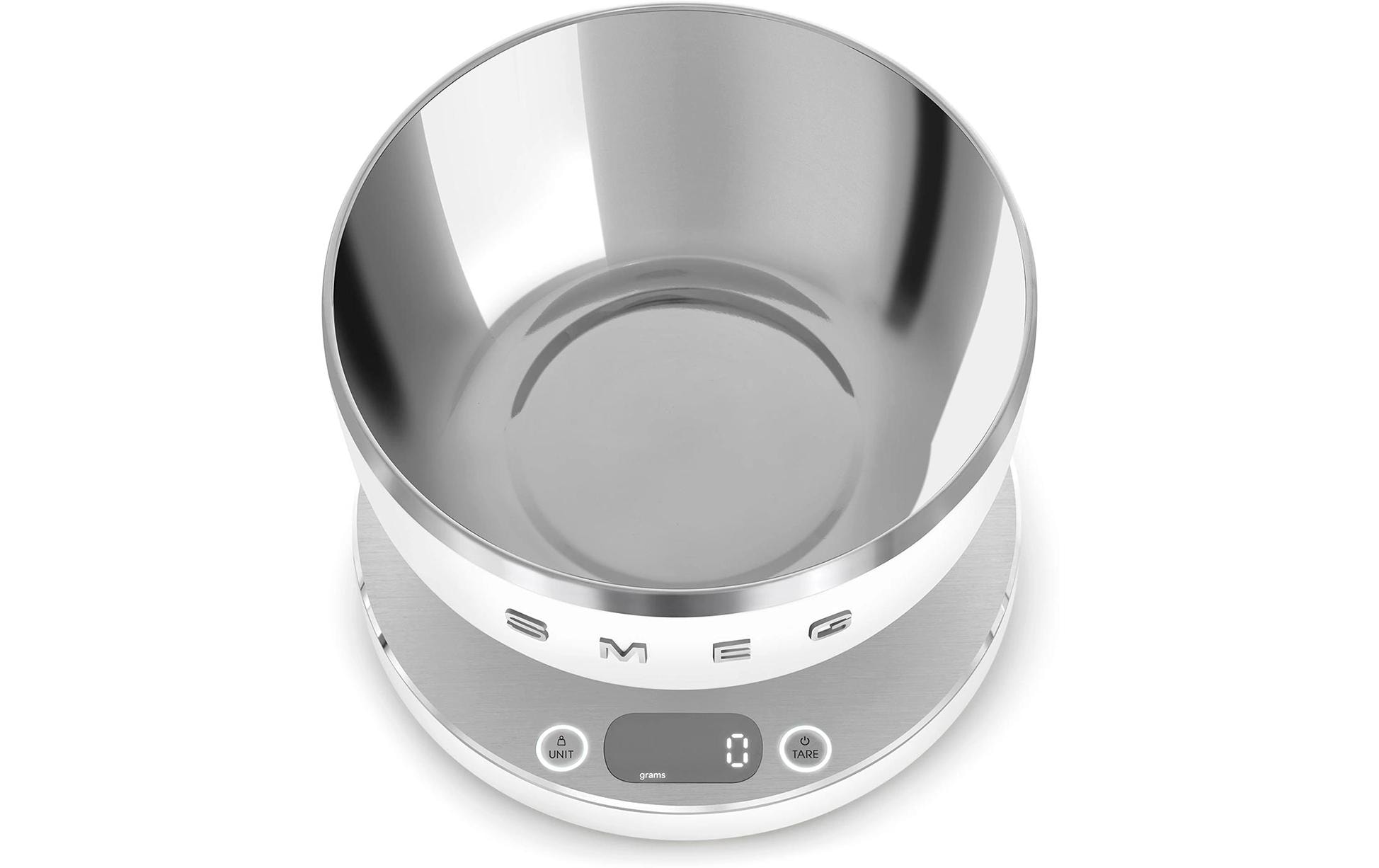 Küchenwaage KSC01 WhMWW Weiss<br>Küchenwaage aus Edelstahl