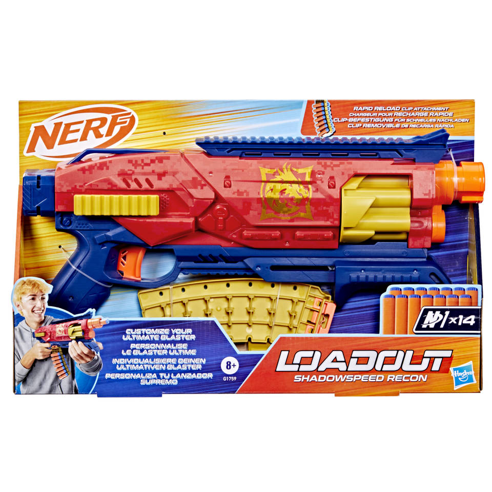 NERF Loadout Shadowspeed Recon blaster