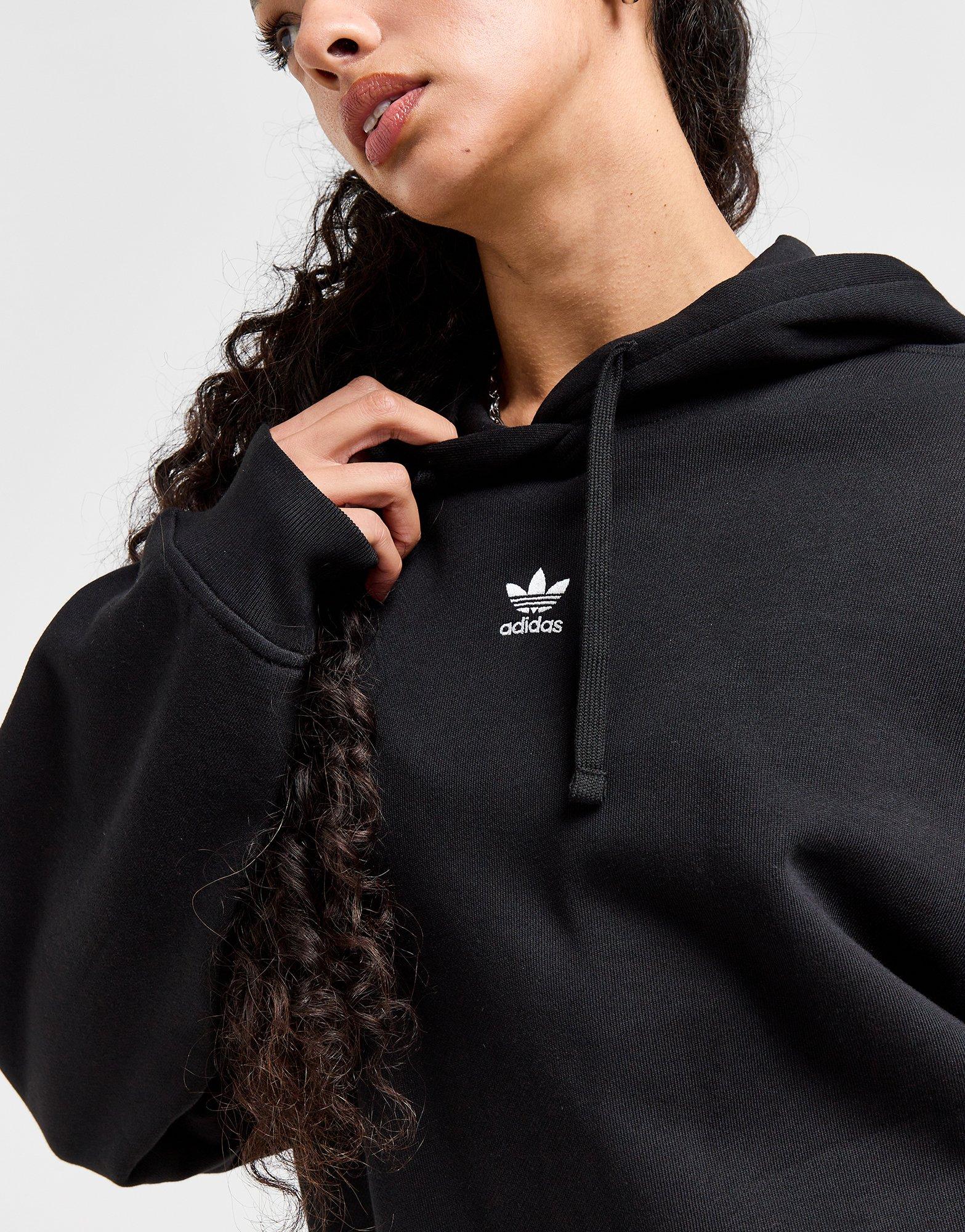 adidas Originals Sweat-shirt à capuche ample molleton Essentials