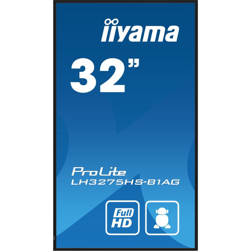 iiyama LH3275HS-B1AG Écran d'affichage dynamique Écran plat de signalisation numérique 80 cm (31.5