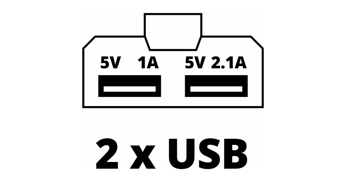 EINHELLPowerbank TE-CP 18 Li USB adapter  (Rood)