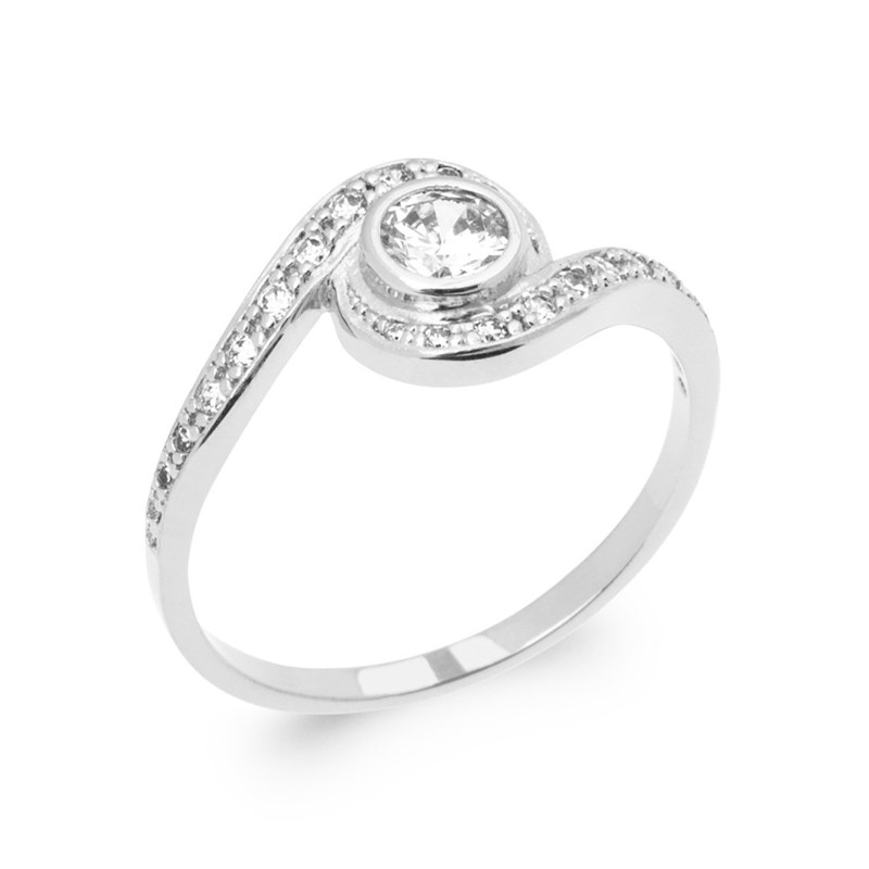 Bague Femme - Argent 925 - Oxyde de zirconium