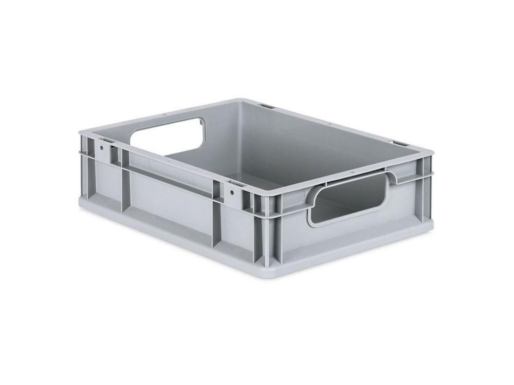 PROREGAL Eurobox Nextgen Economy Handgrepen Open HxBxD 12 x 30 x 40 cm 11 Liter Euro Container Transportbox Stapelbak