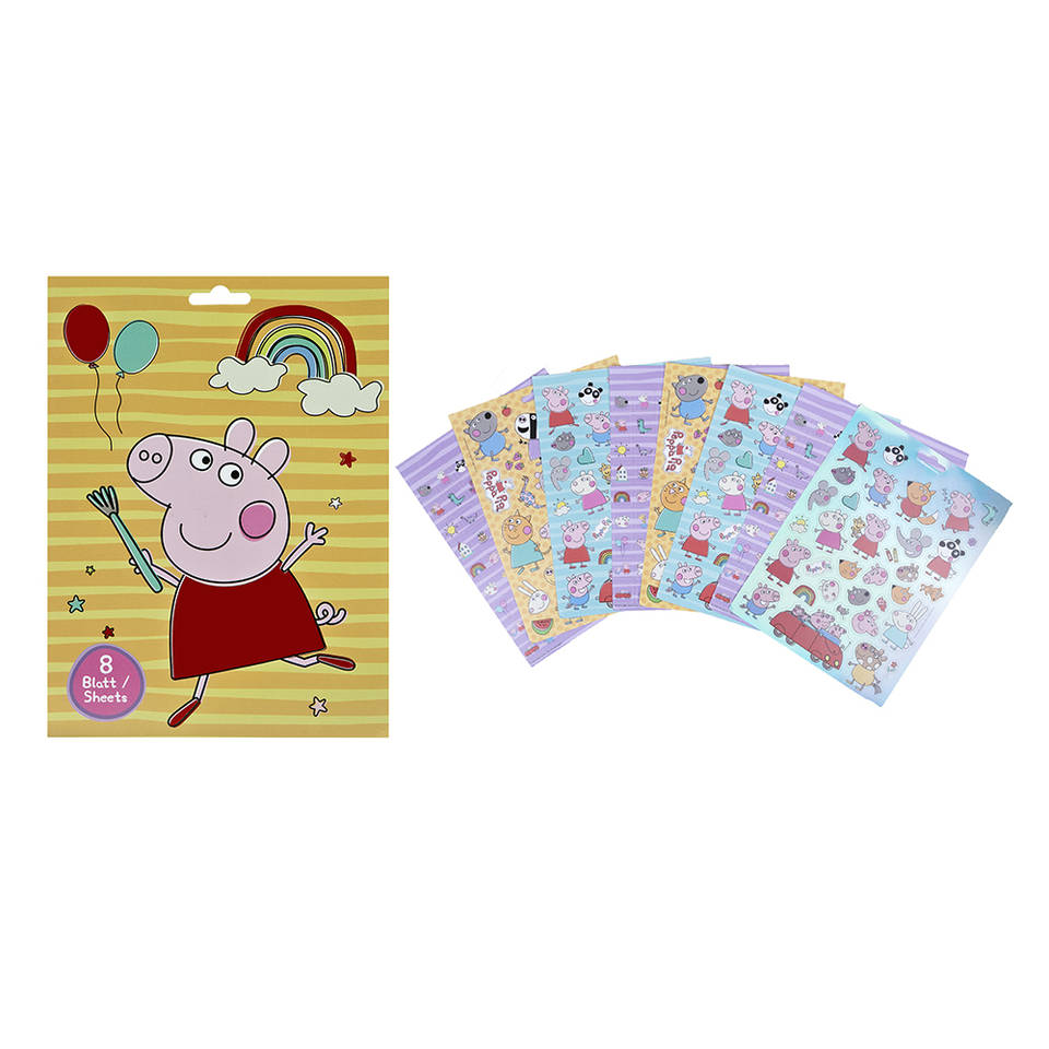 Peppa Pig stickerboek