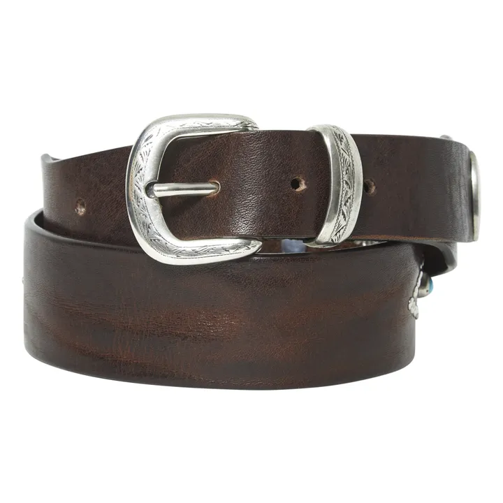 Post and Co Ceinture N°8665 | Marron
