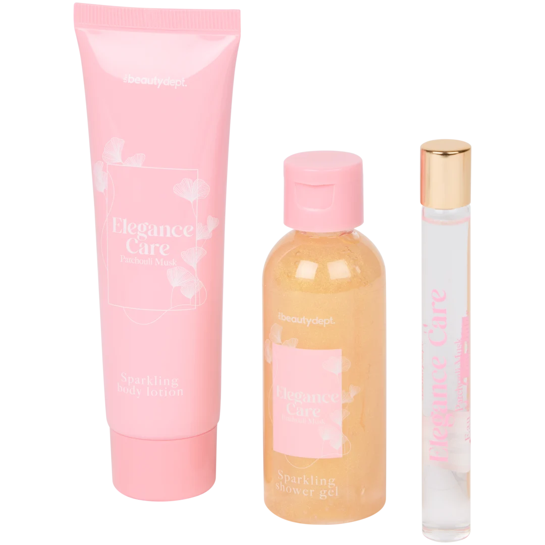 The Beauty Dept. Elegance Care giftset Patchoeli & Musk 3-delig