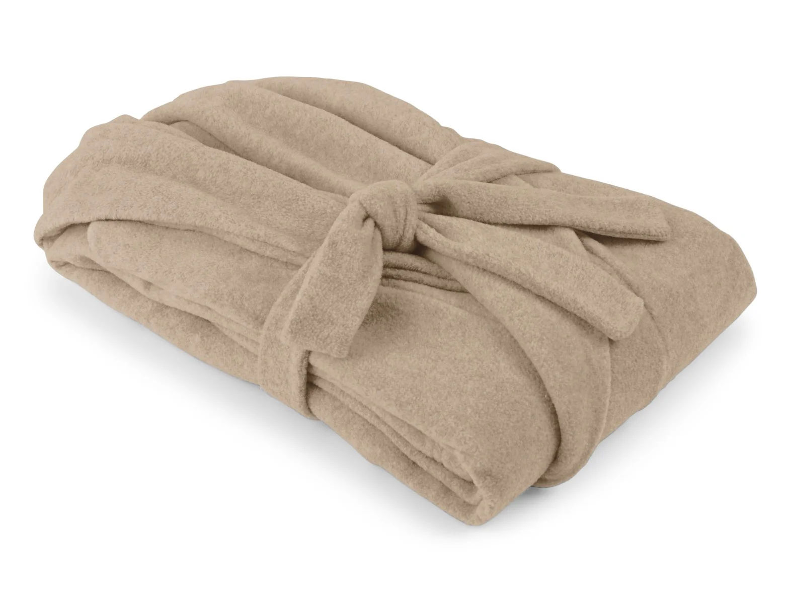 Karmameju  Mount everest fleece badekåbe - Beige