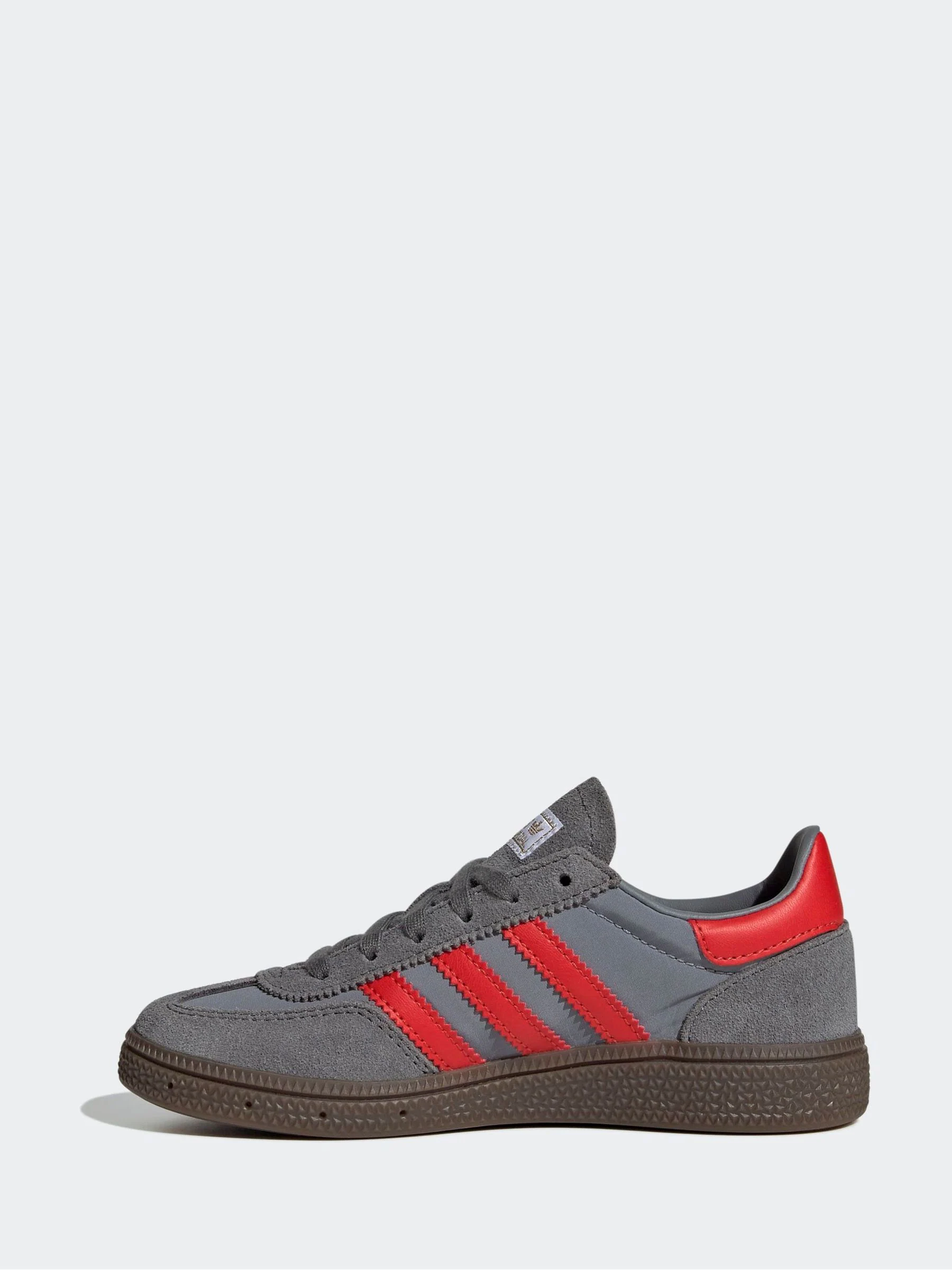 Grijs/Rood - adidas Originals Handball Spezial Kids Trainers