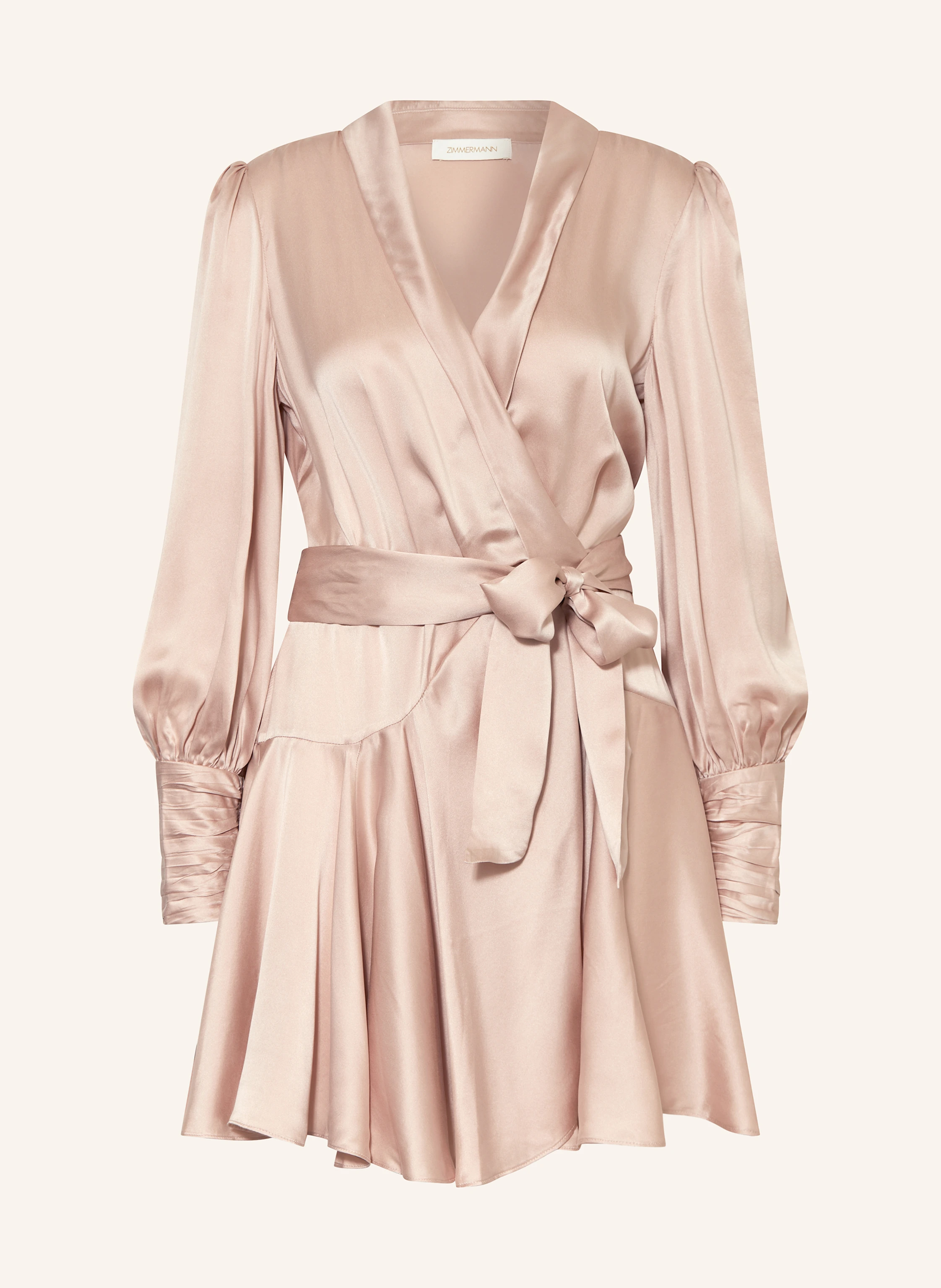 ZIMMERMANN Wickelkleid aus Seide