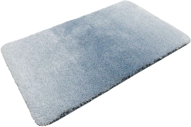 Wecon home Basics Badematte »Luuk WB-2705« Höhe 25 mm rutschhemmend beschichtet fussbodenheizungsgeeignet | schnell trocknend trendiger Farbverlauf, waschbar, weicher Badezimmerteppich