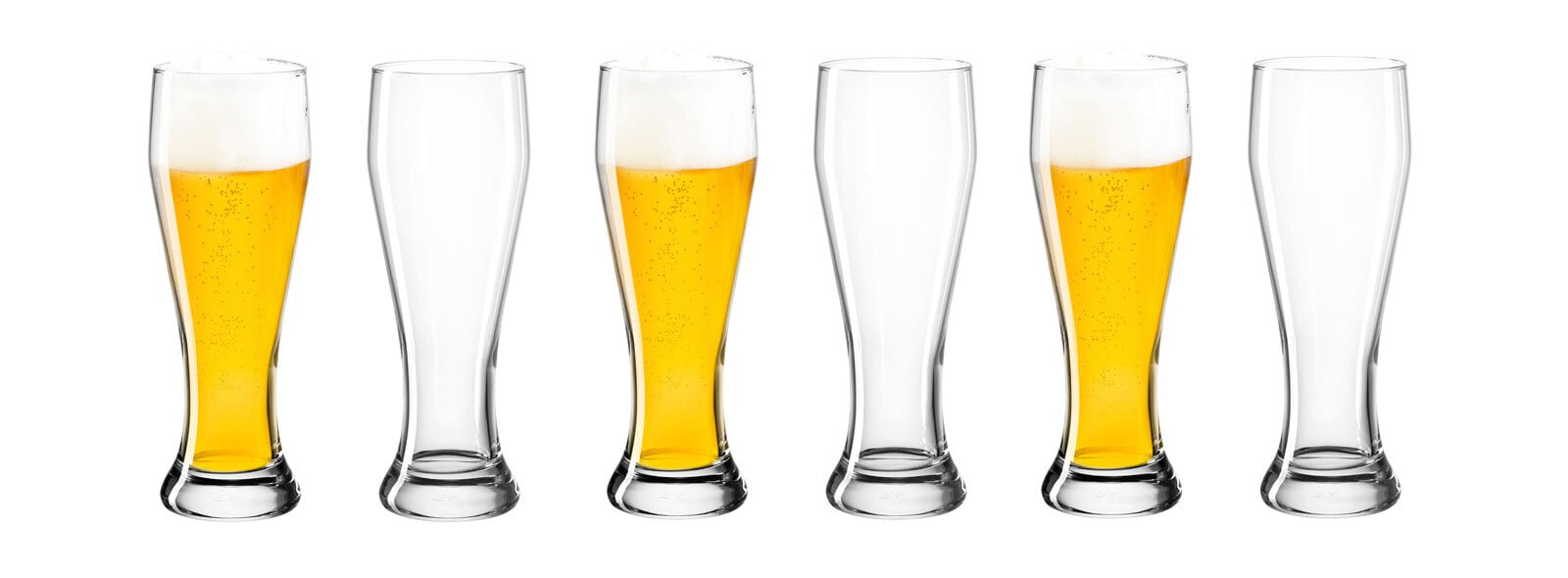 montana Weizenbierglas BASIC 6er Set - je 500 ml