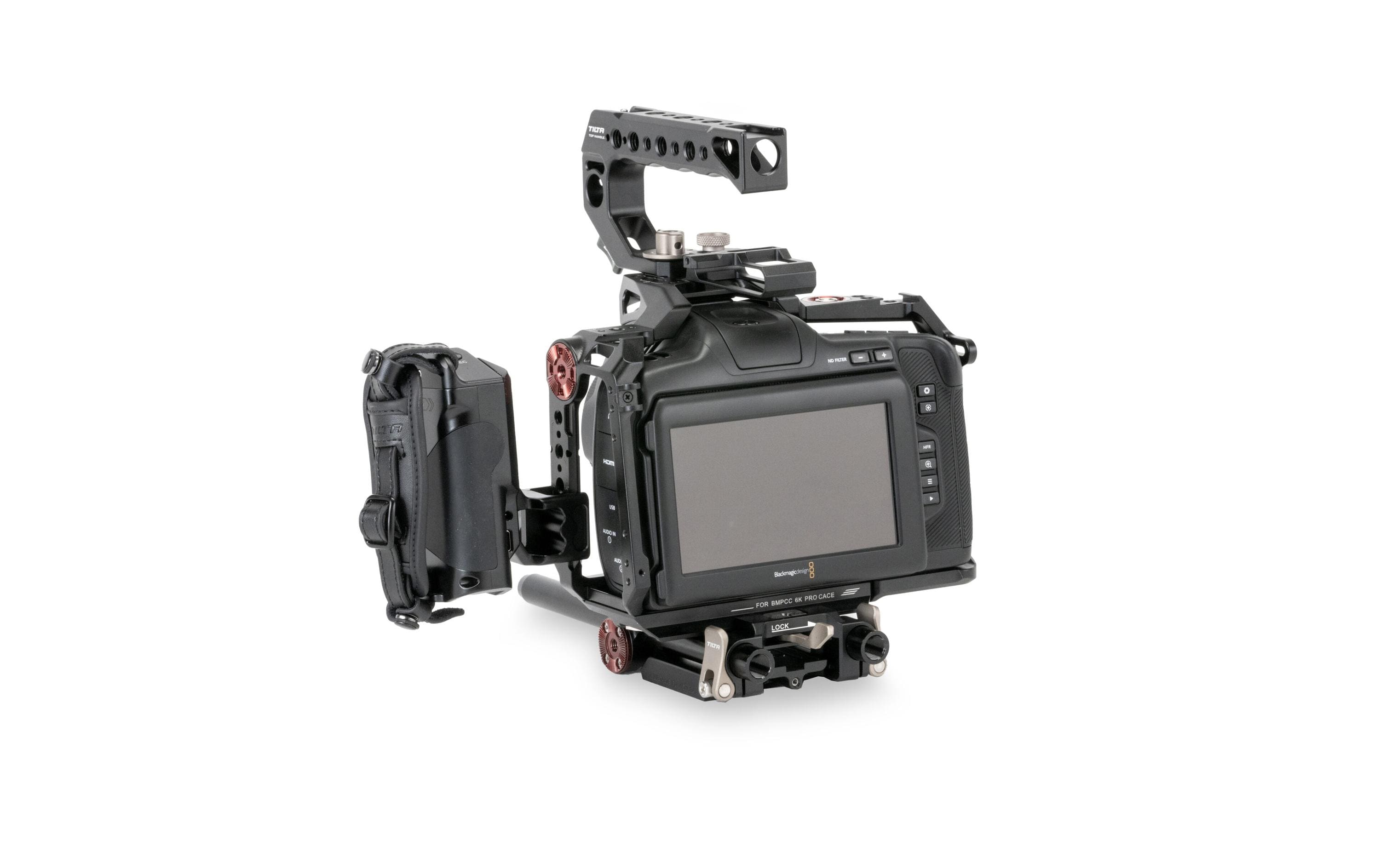 Advanced Kit für BMPCC 6K Pro/G2 - Schwarz<br>Bietet eine schützende Panzerung und verbessert die Funktionalität der Kamera