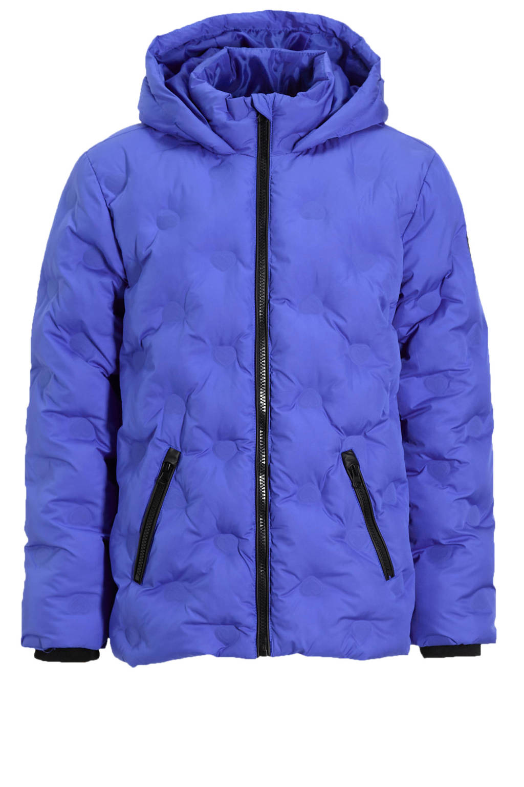 Coolcat Puffer Winterjas Jennifer met 3D HartjesPaars