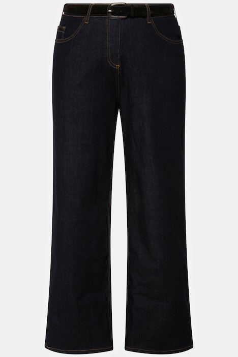 Jeans Mary, weites Bein, 5-Pocket-Schnitt, Komfortbund