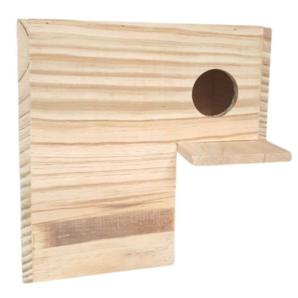 Nichoir duplex 25 x 25 x 15 cm ø 6 cm pour oiseaux