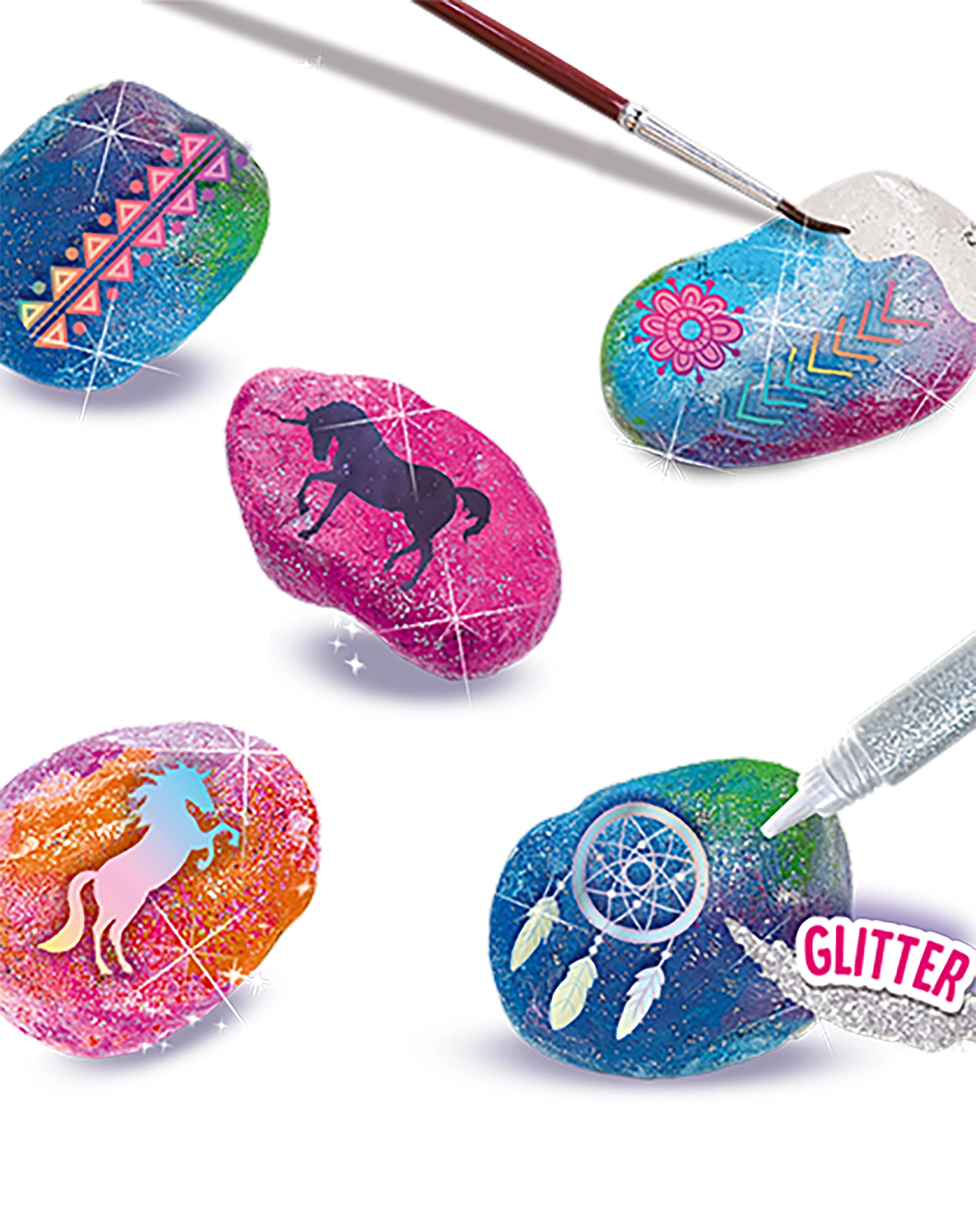 Kreativset STEINE DESIGNEN - GALAXY