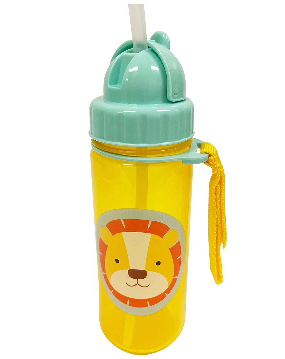 Trinkflasche ZOO - LÖWE (385ml) in gelb