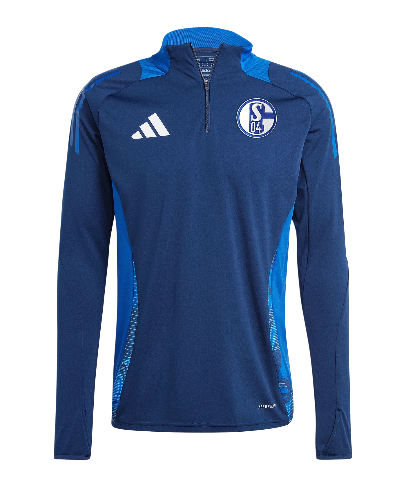 adidas FC Schalke 04 Trainingsshirt Dunkelblau