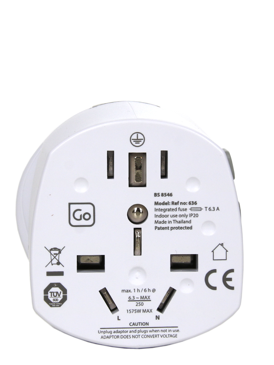 Adaptateur coulissant Go Travel Electrique Universel