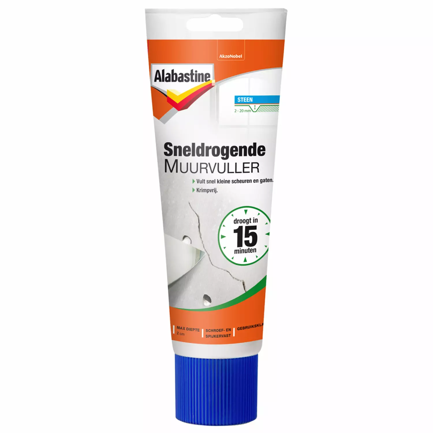 Alabastine Sneldrogende muurvuller - Tube - 330g