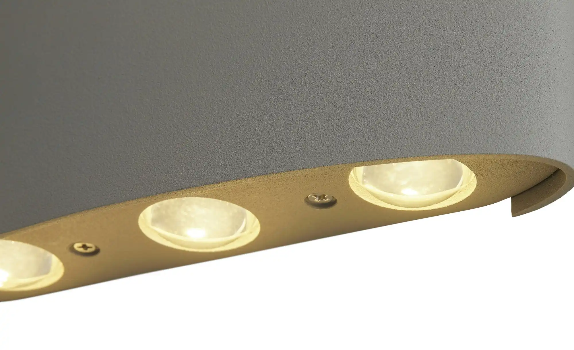 Paul Neuhaus LED-Aussenwandleuchte,6-flammig, silberfarben
