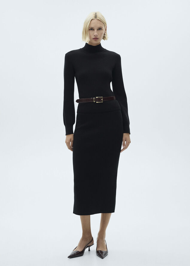 MANGO SWEATER. -- MOZA Black