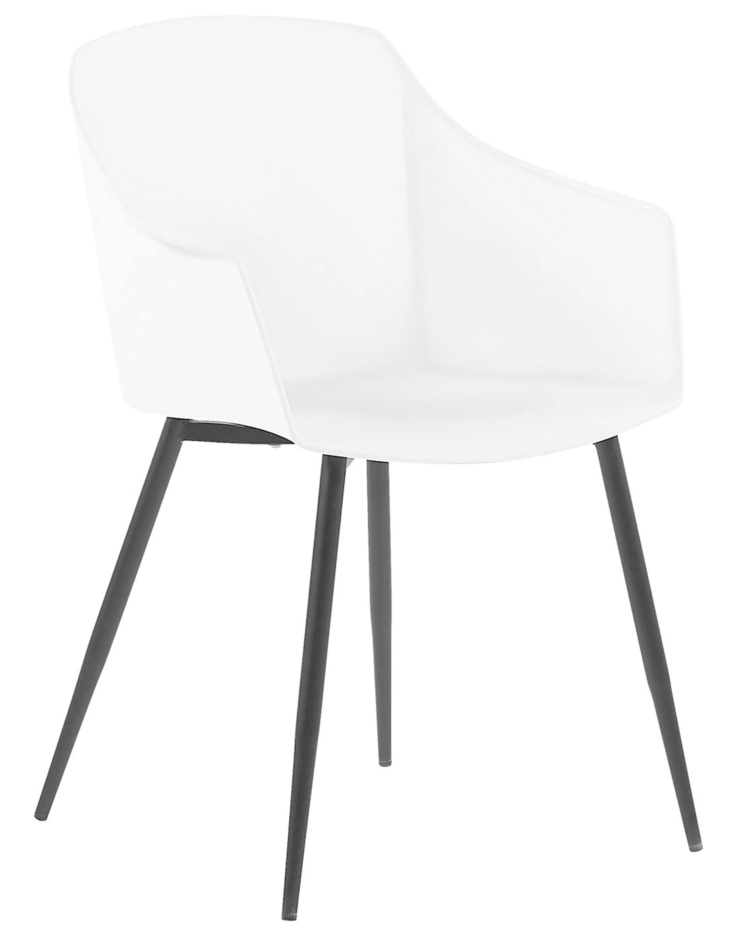 Set van 2 eetkamerstoelen FONDA Wit