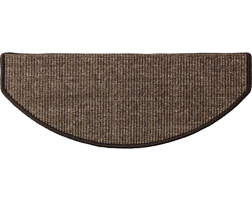 Sisal trapmat Manaus 28x65 cm donkerbruin