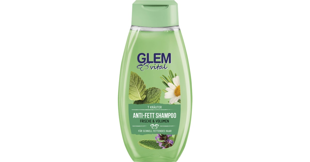 Schwarzkopf Glem Vital Anti-Fett Shampoo Kräuter