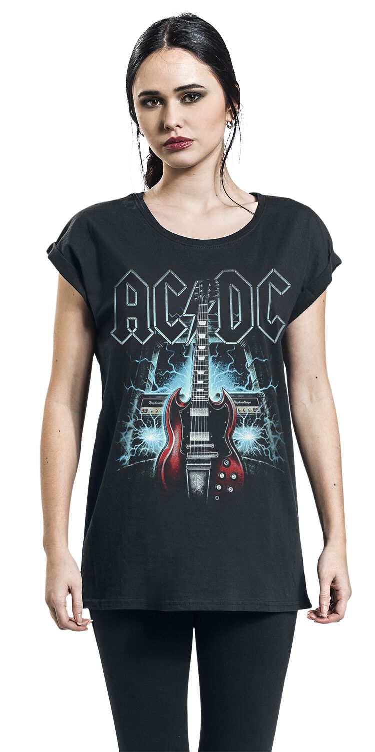 High Voltage Guitar | AC/DC T-Shirt Manches courtes