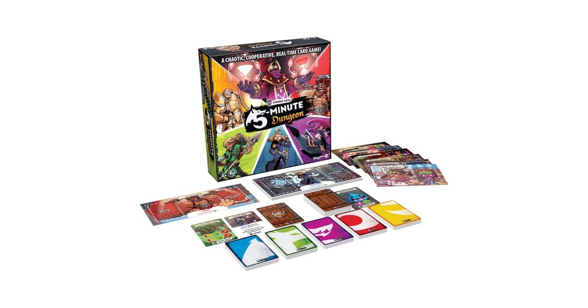 Asmodee5-Minute Dungeon Kaartspel  (Engels, 2 - 5 spelers, 5 minuten, Vanaf 8 jaar)