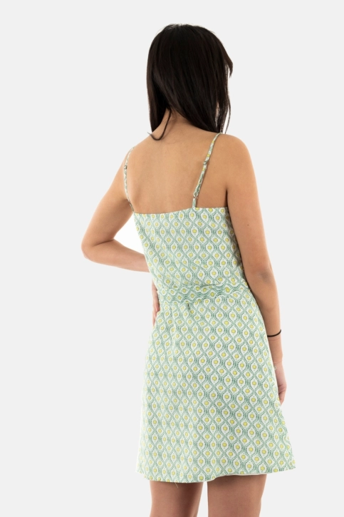 robe only elodie summer green