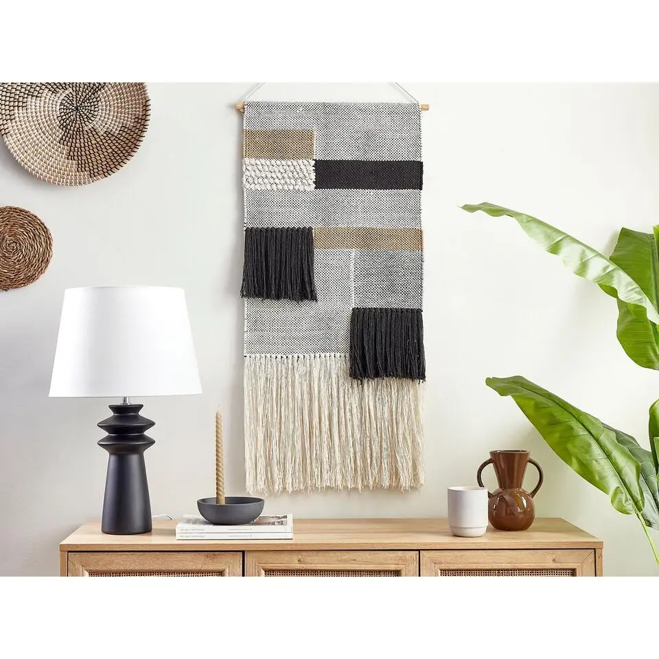 HANGU - Wanddecoratie - Beige - Katoen