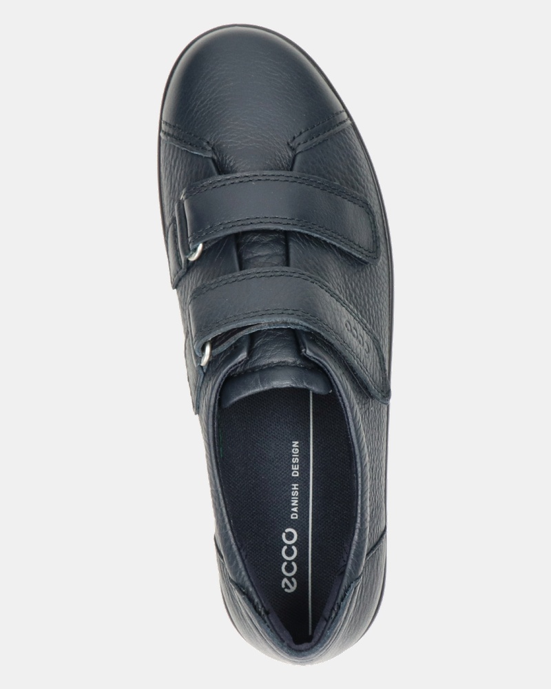 Ecco Soft 2.0 Klittenbandschoenen  - blauw