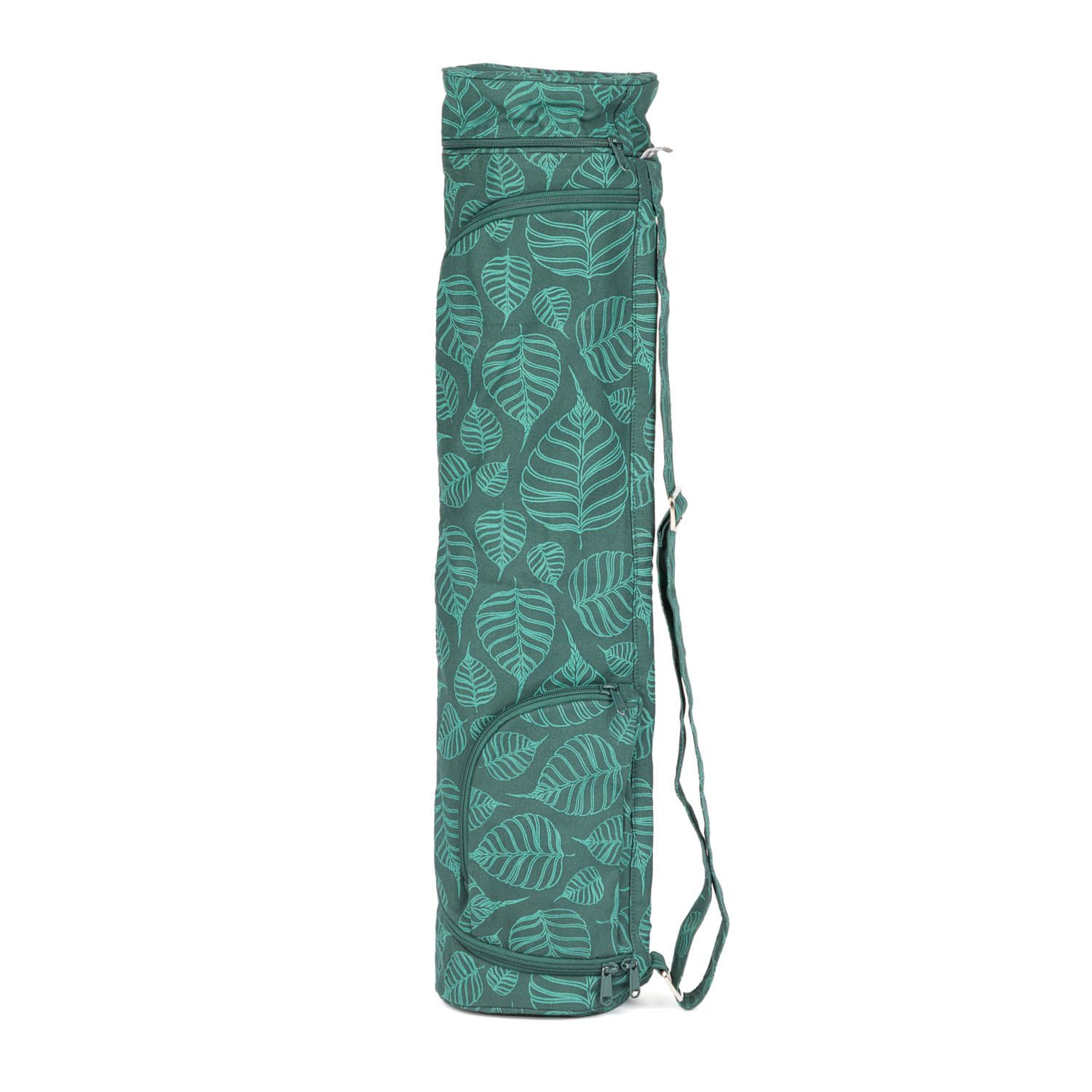 bodhi Maharaja Collection: Gemusterte Asana Bag Bodhi Leaves