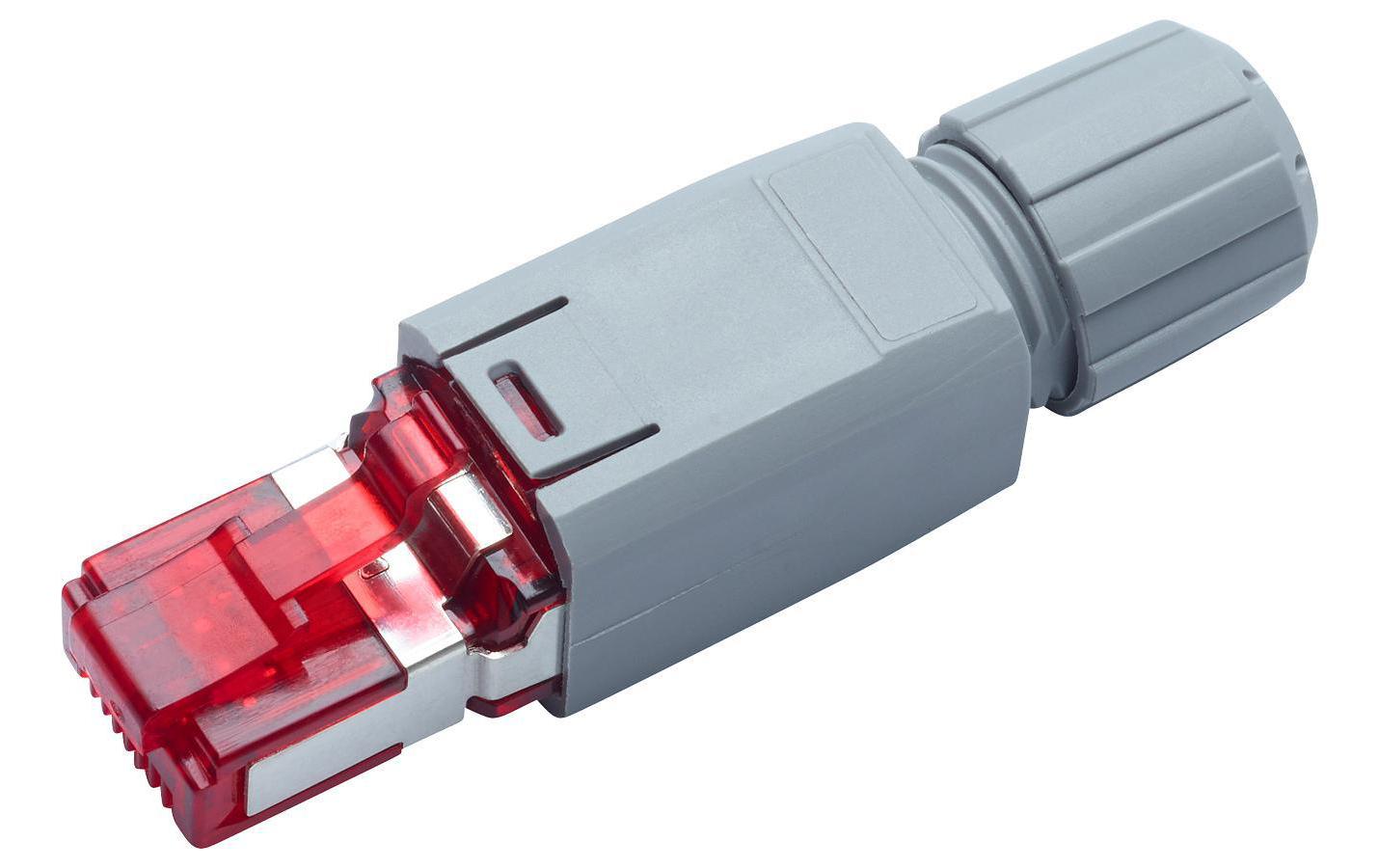 Stecker RJ45 Cat. 6A FeldkonfektionFeldkonfektionierbarer RJ45 Stecker